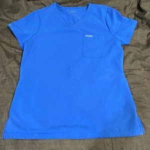 JAANUU size small royal blue top